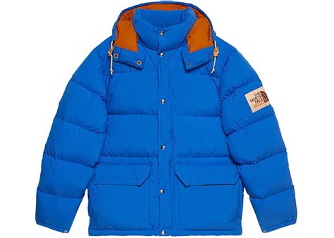 blue north face gucci jacket|north face Gucci jacket men's.